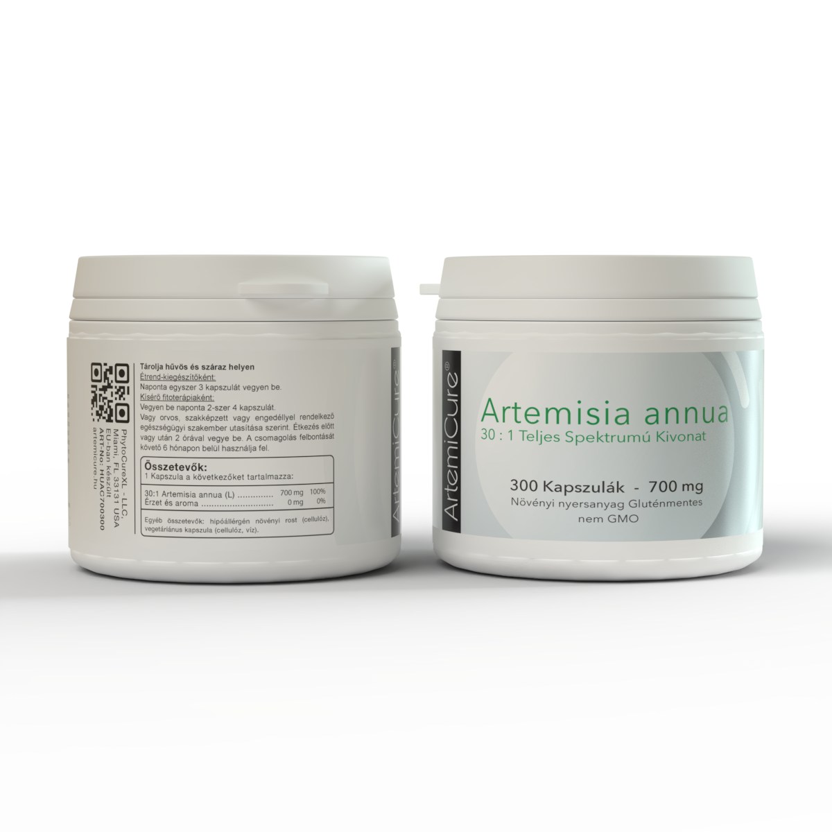 Artemisia annua – 30:1 Teljes Spektrumú Kivonat – 300 Kapszula